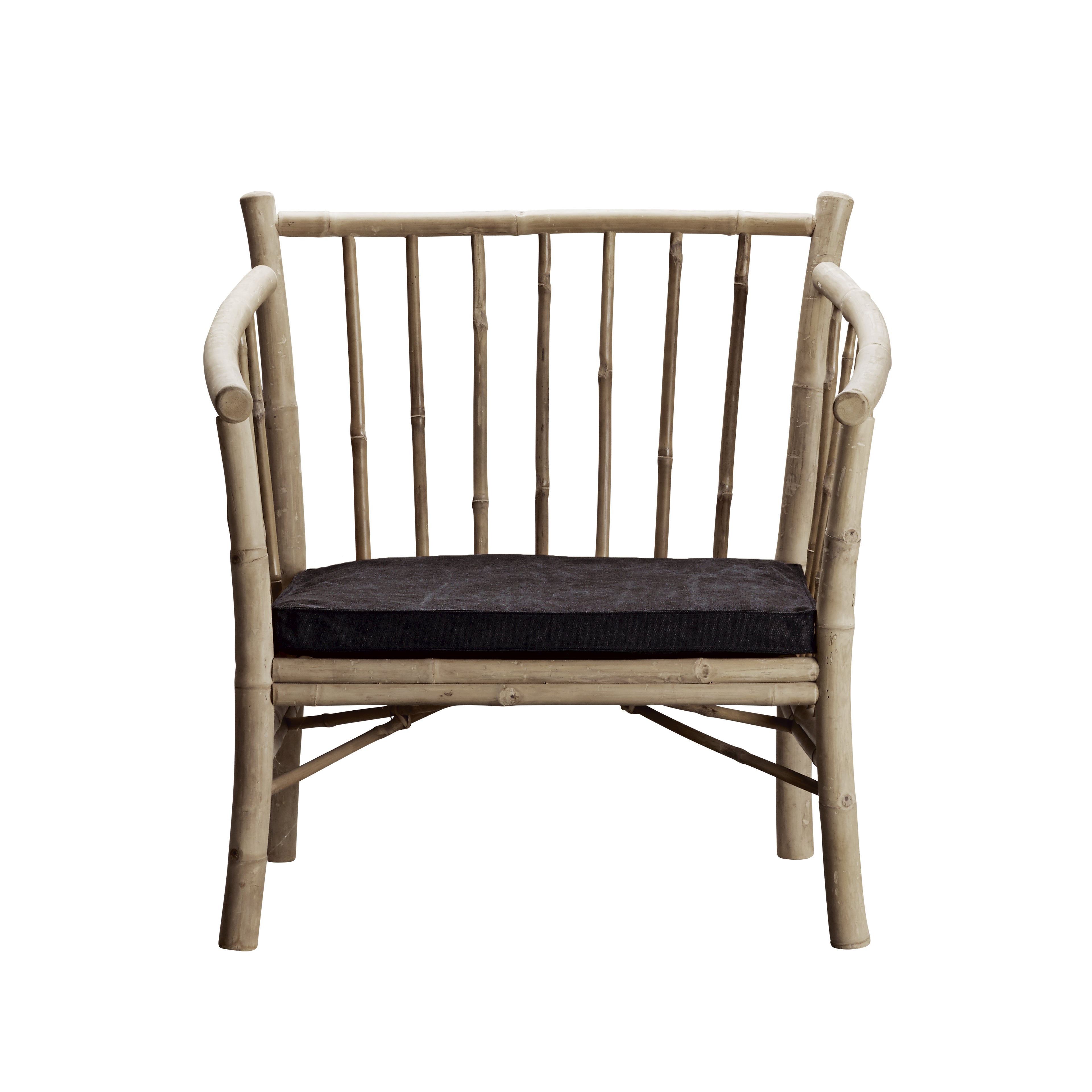BAM CHAIR | BAMBOO | WHITE, SAND, GREY or BLACK CUSHION
