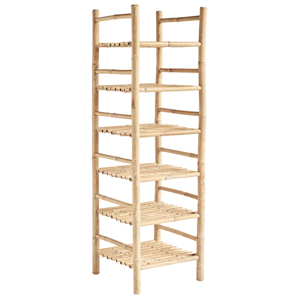 SHELF | BAMBOO | 50 x 50 x H 160 CM