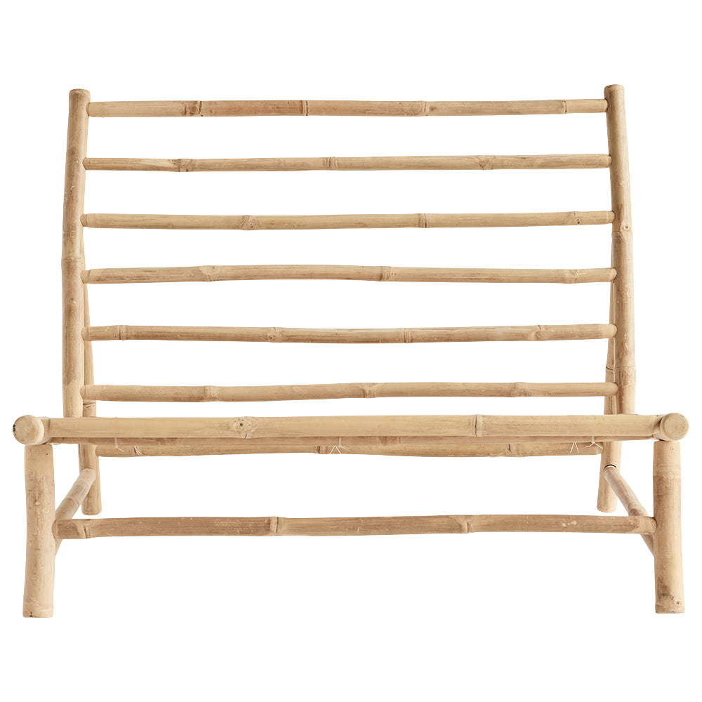 SLOW LOUNGER CHAIR 100  | BAMBOO | WHITE, SAND, GREY or BLACK MATTRESS