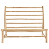 SLOW LOUNGER CHAIR 100  | BAMBOO | WHITE, SAND, GREY or BLACK MATTRESS