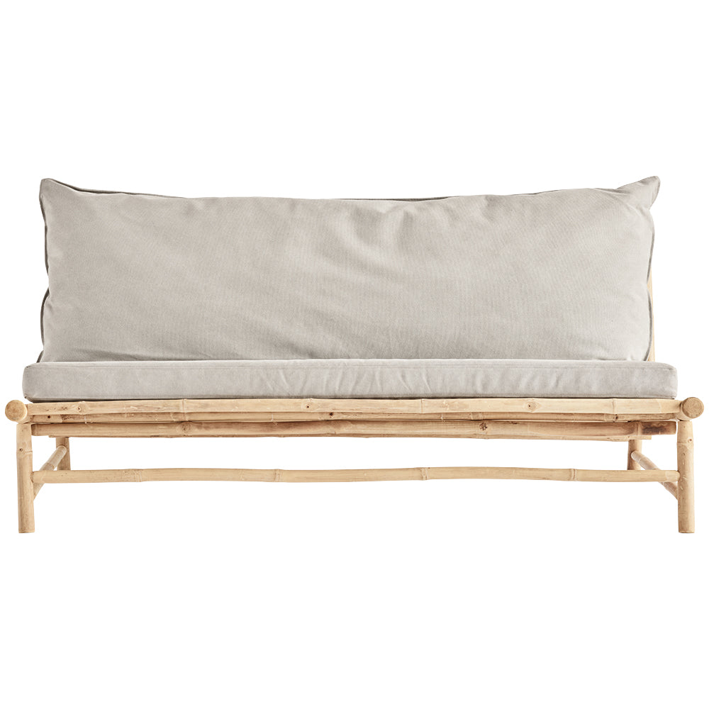 SLOW LOUNGER SOFA | BAMBOO | WHITE, SAND, GREY or BLACK MATTRESS