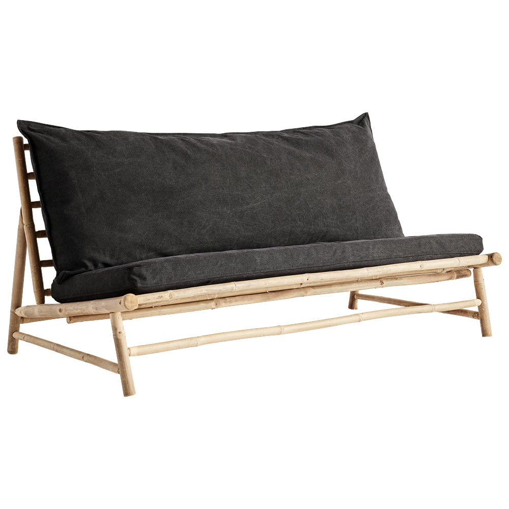 SLOW LOUNGER SOFA | BAMBOO | WHITE, SAND, GREY or BLACK MATTRESS