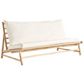 SLOW LOUNGER SOFA | BAMBOO | WHITE, SAND, GREY or BLACK MATTRESS
