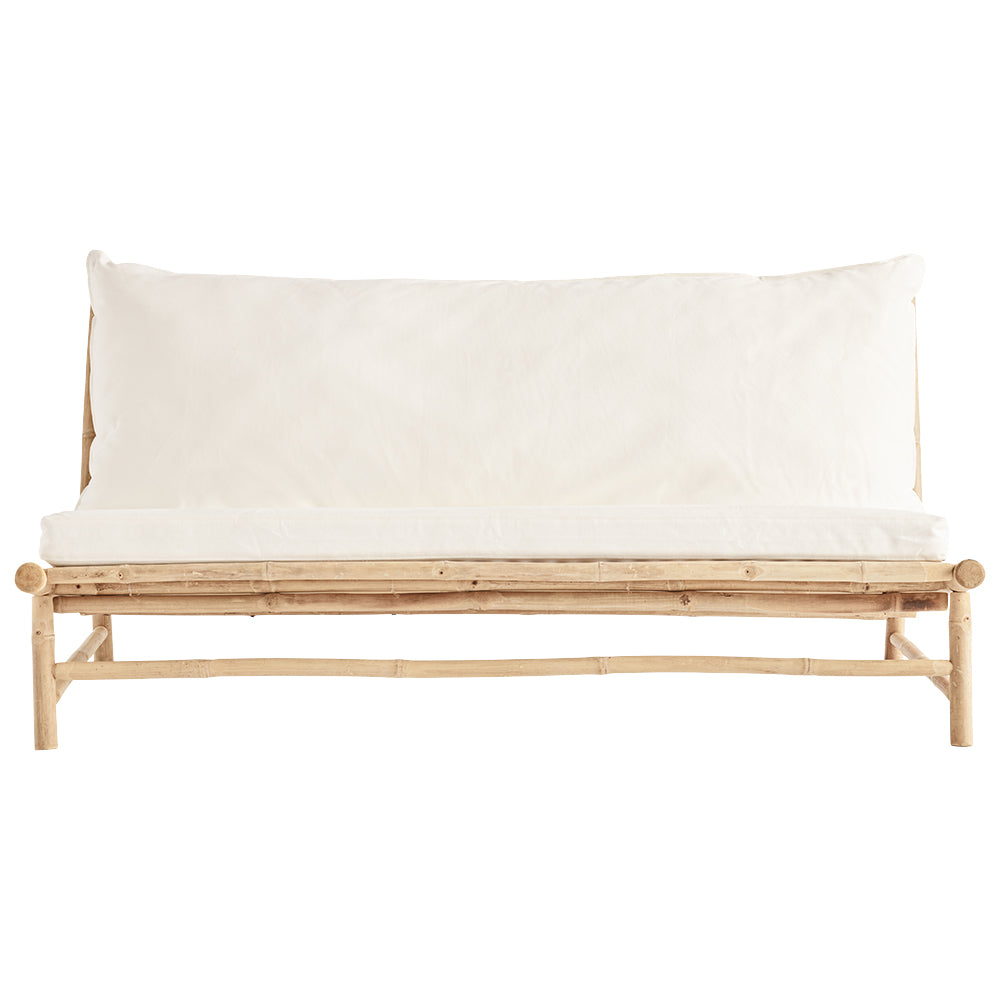 SLOW LOUNGER SOFA | BAMBOO | WHITE, SAND, GREY or BLACK MATTRESS