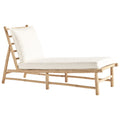SLOW LOUNGER LONG | BAMBOO | WHITE, SAND, GREY or BLACK MATTRESS
