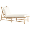 SLOW LOUNGER LONG | BAMBOO | WHITE, SAND, GREY or BLACK MATTRESS