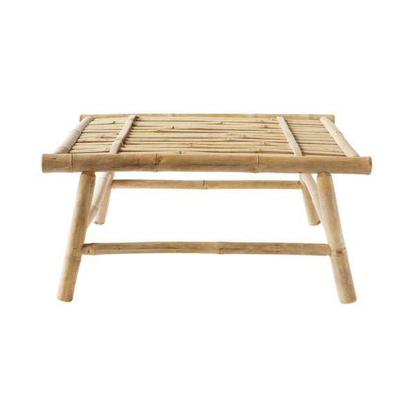 BAMBOO LOUNGE TABLE | 70 X 70 X H 32 CM