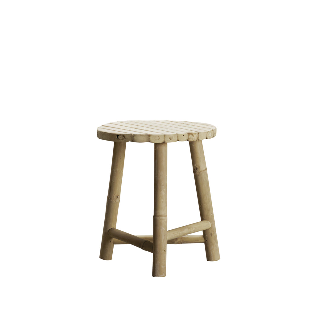 BAMBOO STOOL, H 35 CM