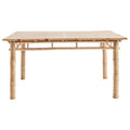 BAMBOO DINING TABLE | 150 X 150 CM