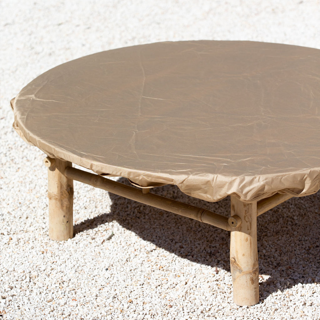 BAMBOO LOUNGE TABLE, Ø 100 CM