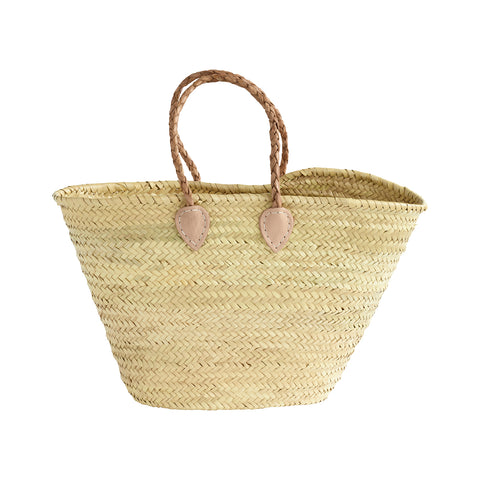 BASKET BAG M | STRAW | 55 CM