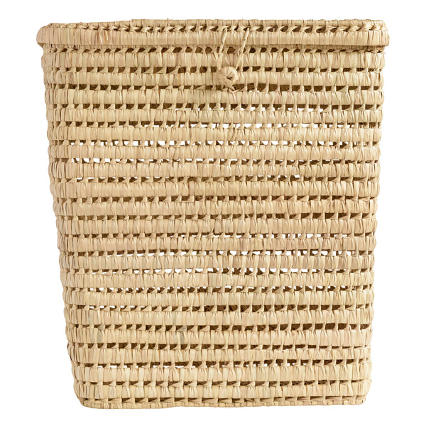 LAUNDRY BASKET | PALM LEAVES | 52 CM