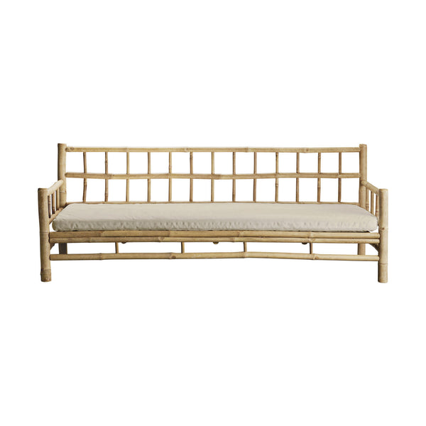 BAMBOO COUCH | WHITE, SAND, GREY or BLACK MATTRESS