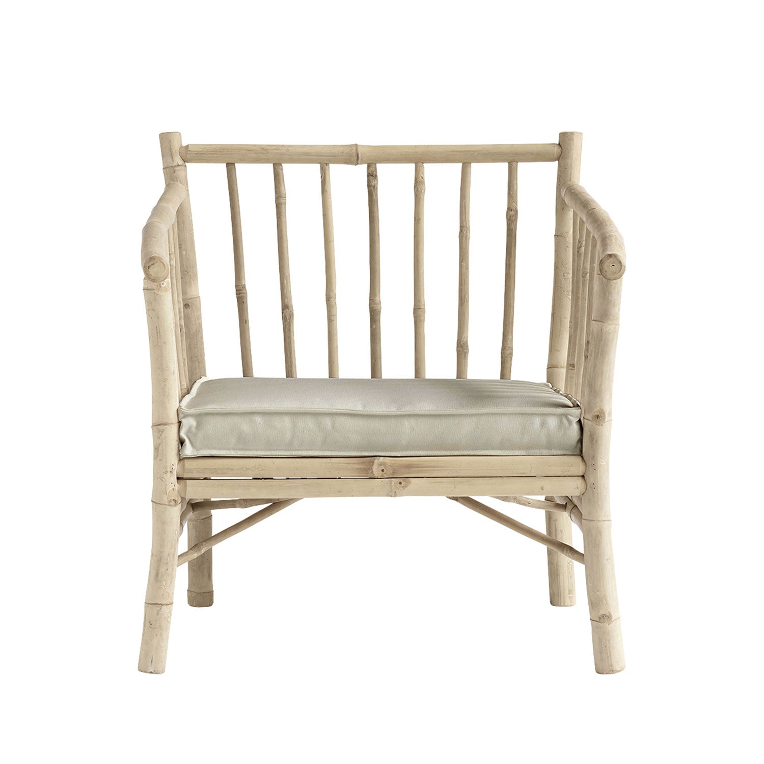 BAM CHAIR | BAMBOO | WHITE, SAND, GREY or BLACK CUSHION