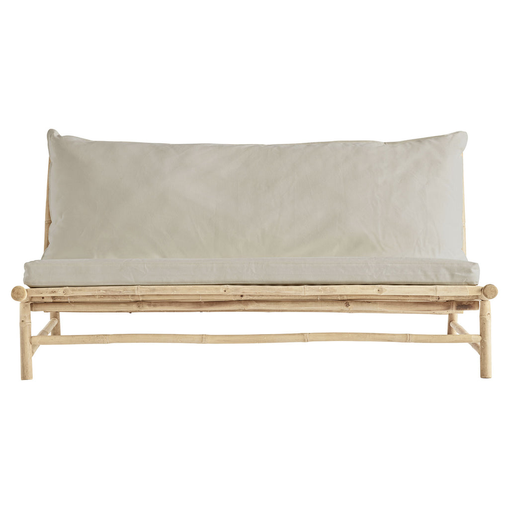 SLOW LOUNGER SOFA | BAMBOO | WHITE, SAND, GREY or BLACK MATTRESS