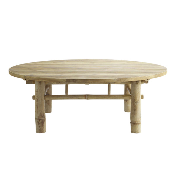 BAMBOO LOUNGE TABLE, Ø 100 CM