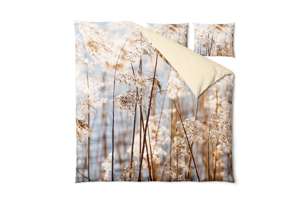DUVET COVER 200 X 210, VANILLA