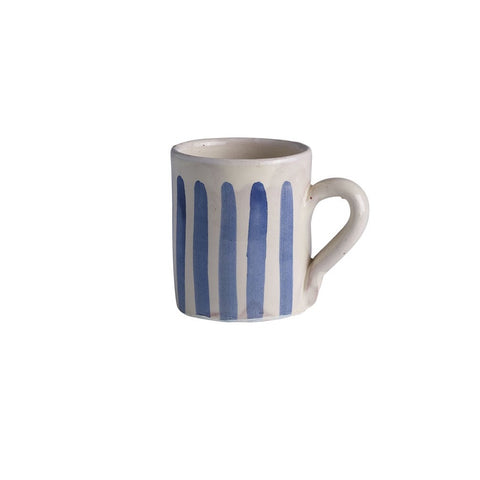 MUG MOROCCAN BLUE | CLAY | 8 CM