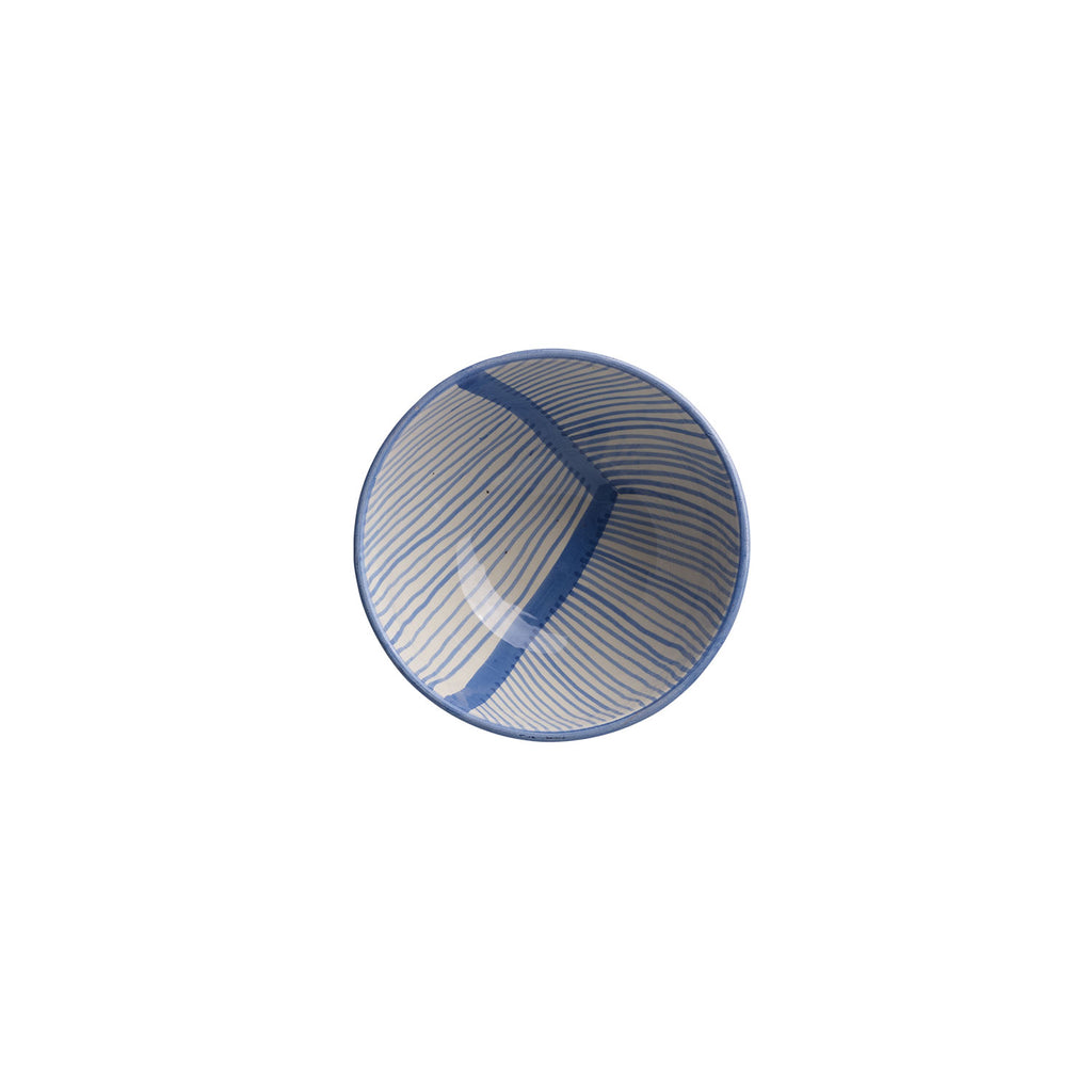 BOWL MOROCCAN BLUE | CLAY | 15 CM
