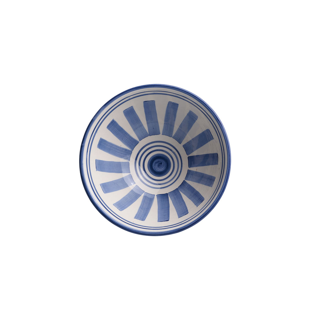 BOWL MOROCCAN BLUE | CLAY | 17 CM