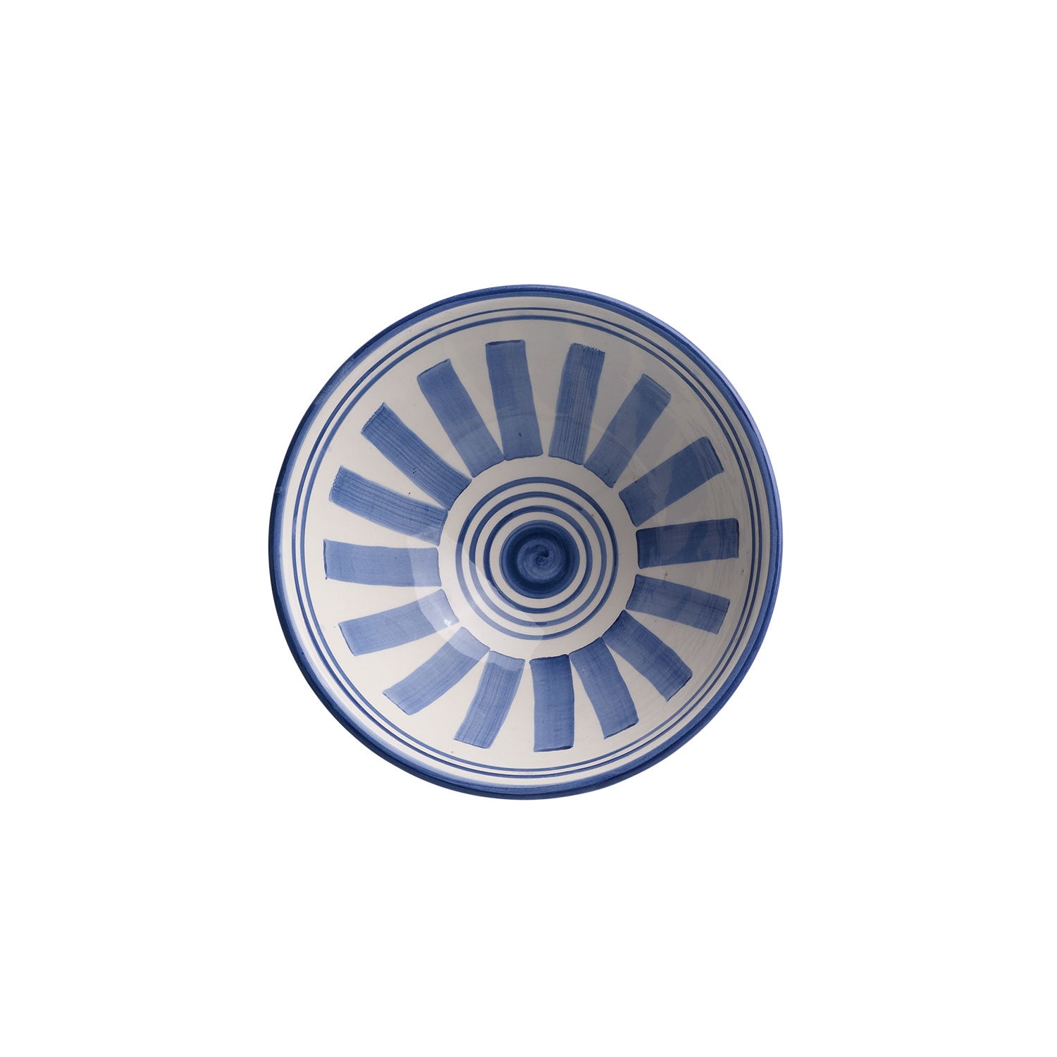 BOWL MOROCCAN BLUE | CLAY | 17 CM