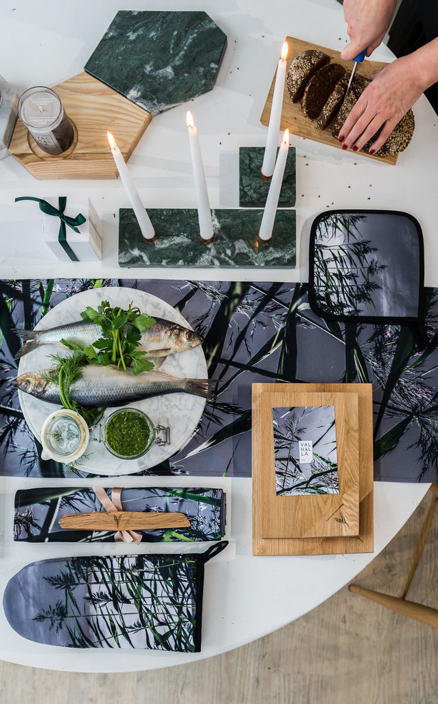Oven mitt & Pot holder, Coastland