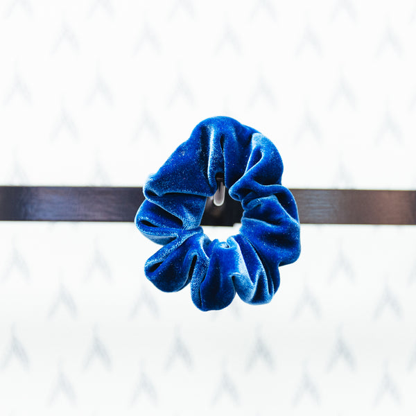 Soft Velvet Hairband, Blue