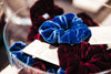 Soft Velvet Hairband, Blue