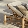 BAMBOO SUNBED SINGLE | WHITE, SAND, GREY or BLACK MATTRESS