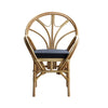 KOS DINING CHAIR IN RATTAN | WHITE, SAND, GREY or BLACK CUSHION