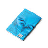 Notebook with rubberband A6, Indigo Love