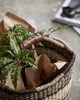 FANNY BASKET, NATURE/BROWN