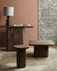 TOKE SIDE TABLE, DARK BROWN