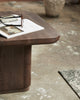 TOKE COFFEE TABLE, DARK BROWN