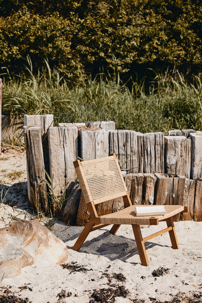 VASAI lounge chair, natural