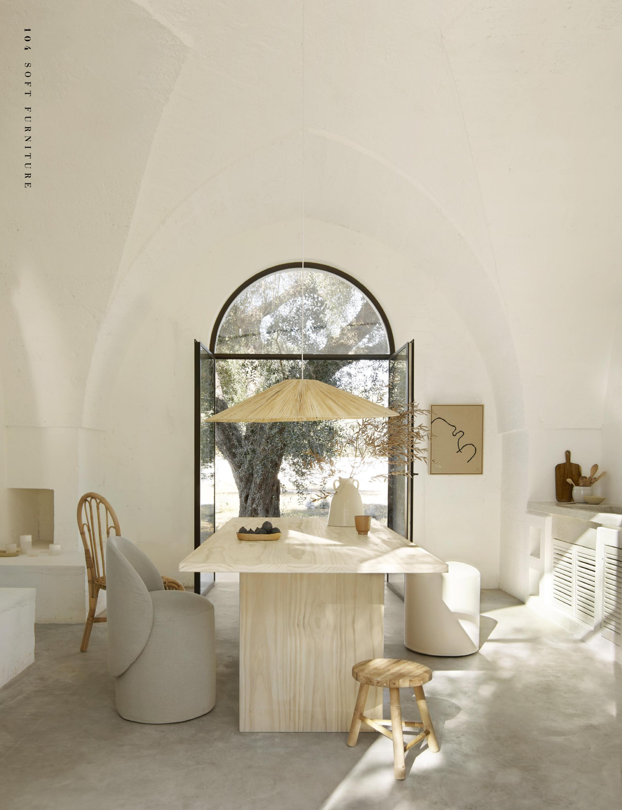 POUF | ICA WHITE | 45 X 48 CM