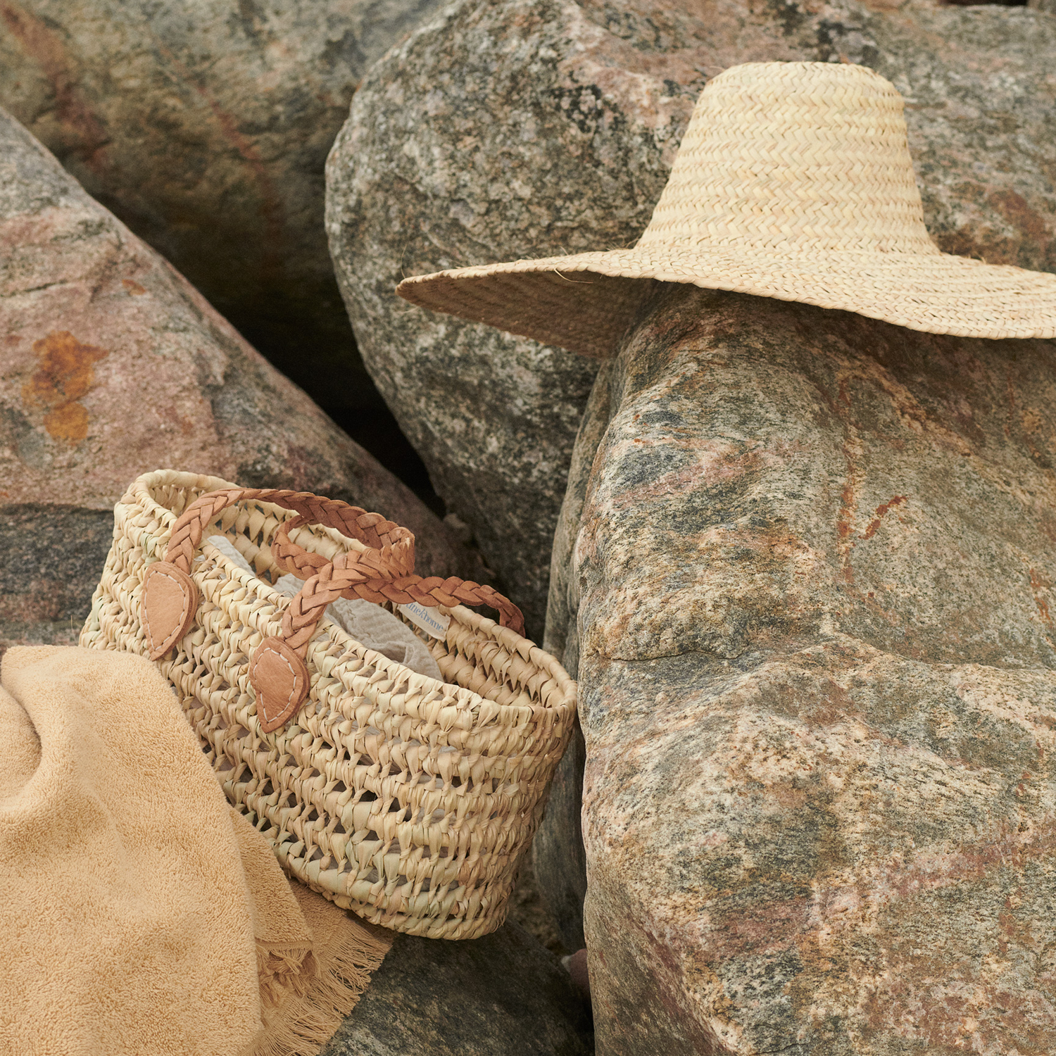 STRAW BAG, SMALL