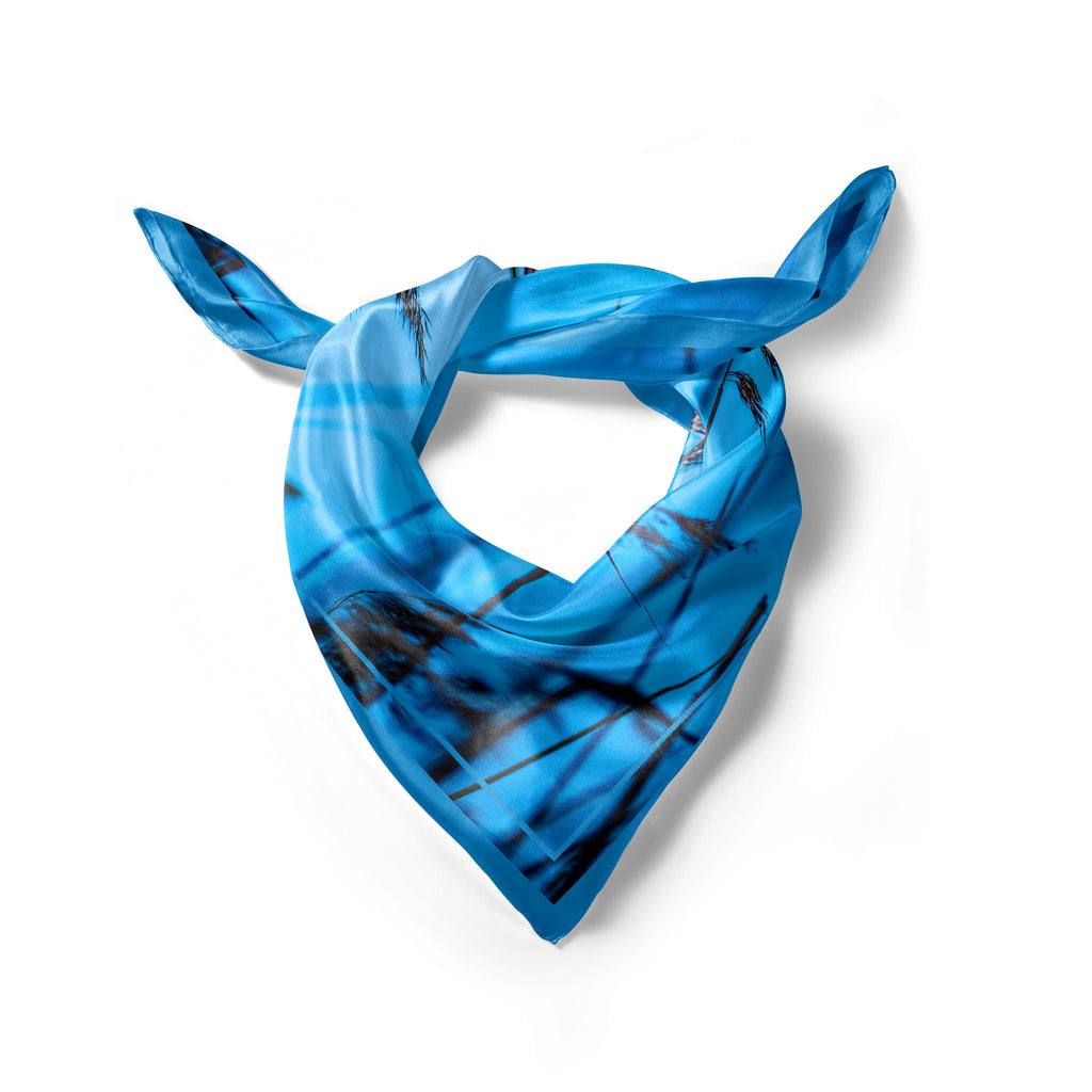 Scarf, Indigo Love