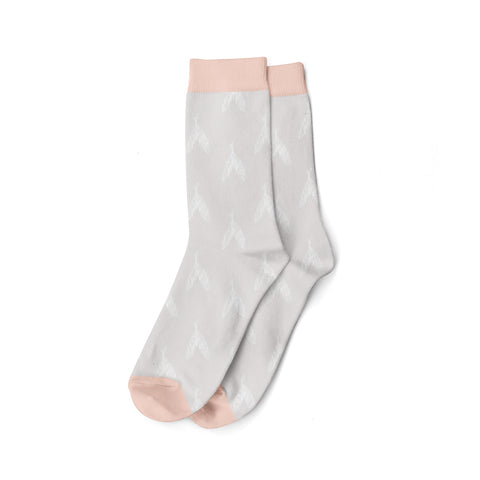 Socks, Valhalla Feather Pink
