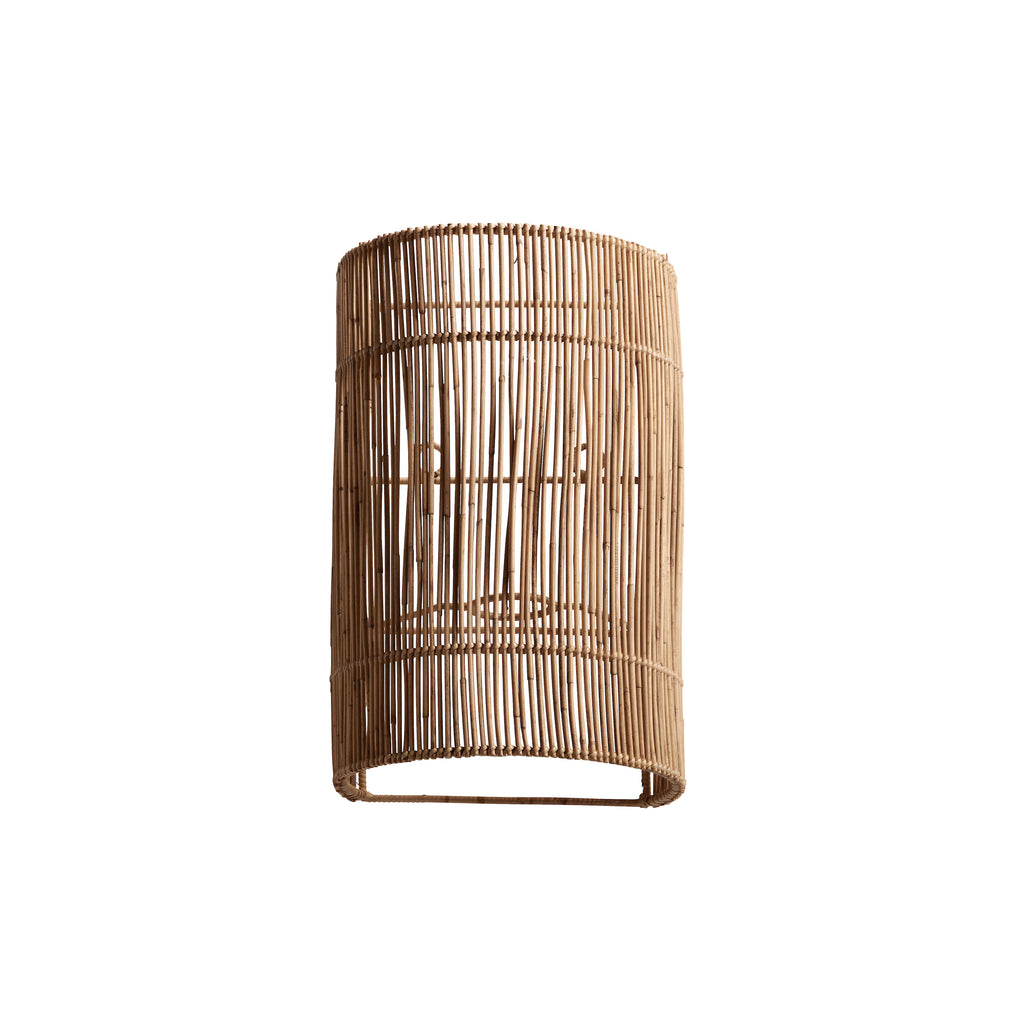 WALLTUBE WALL LAMP | RATTAN | 32 CM