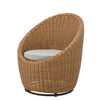 Roccas Lounge Chair, Brown