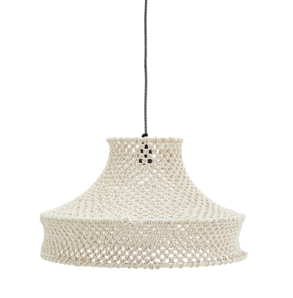 COTTON ROPE CEILING LAMP, Ø 50 CM