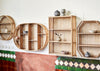 ROUND BAMBOO SHELF,  Ø 60