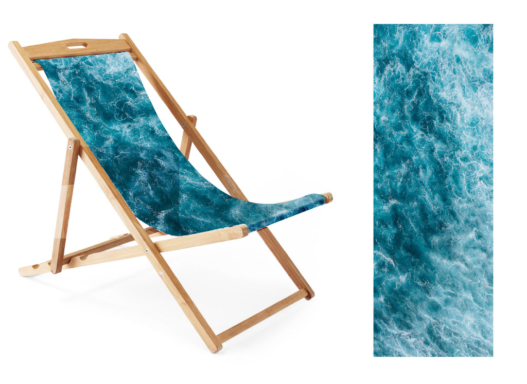 Deckchair / Cover textile Ocean