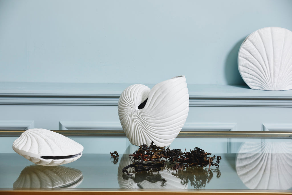 RAKITU flower pot & vase, white