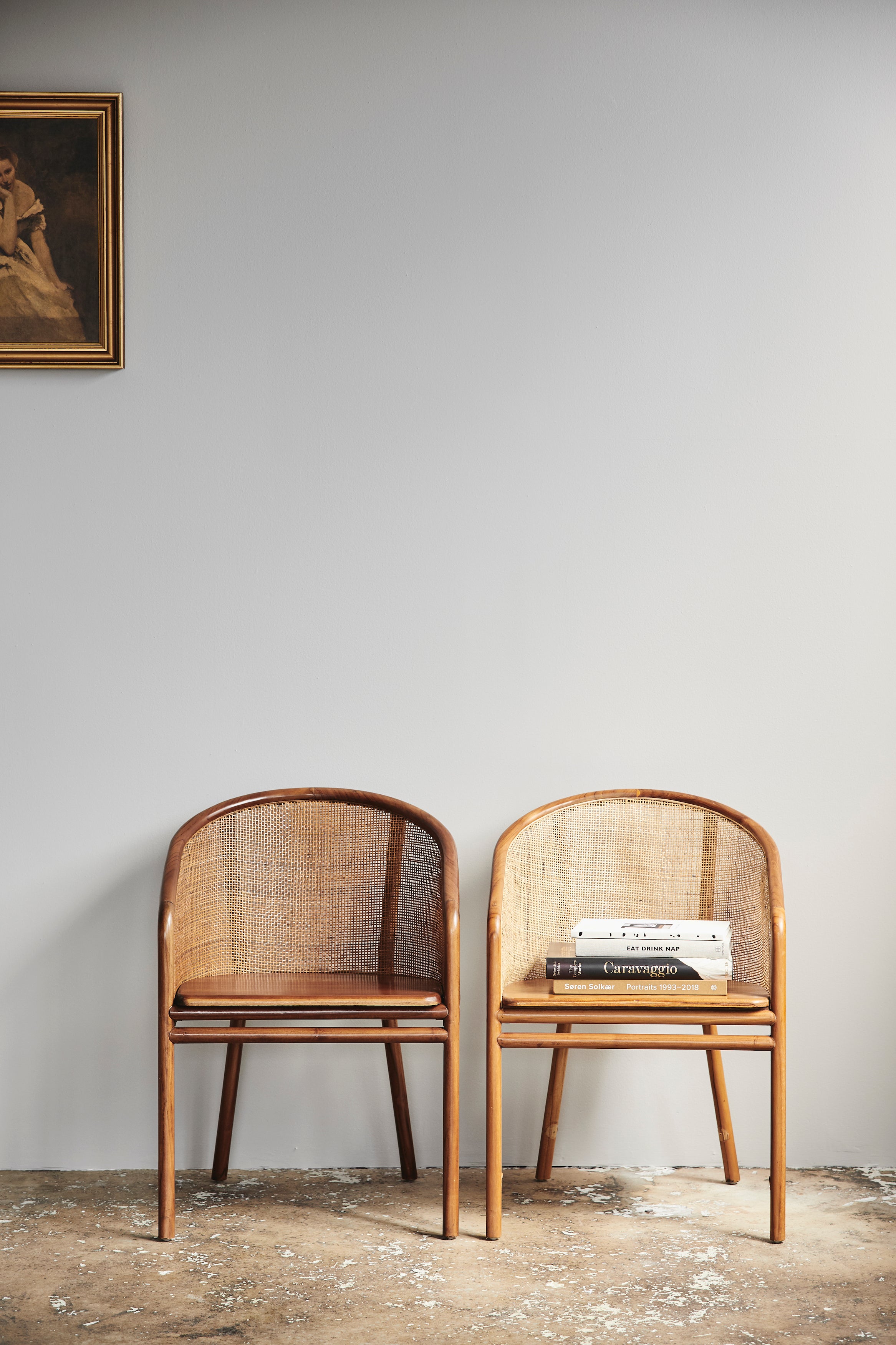 MOSSO TEAK dining chair, light brown