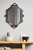 LARUS wall mirror, black