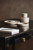 VINGA tray, brown marble, Ø 20