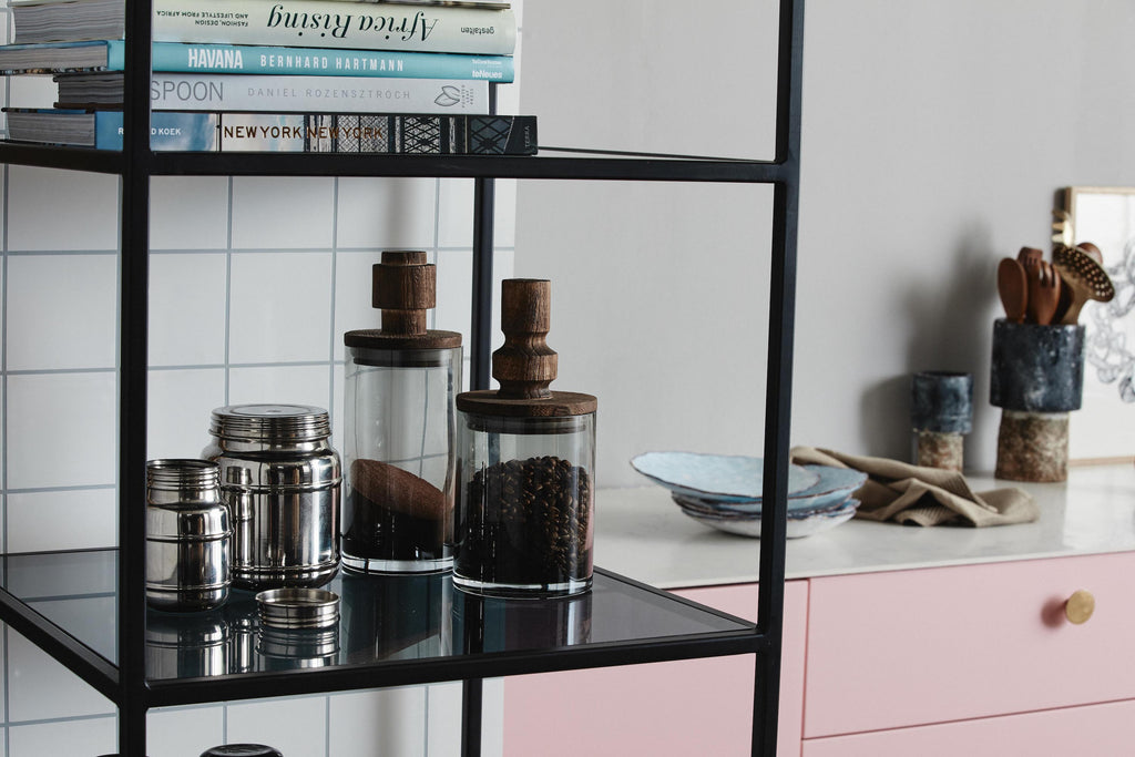 SALVIE glass storage, smoke, L