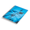 Spiral Notebook A4, Indigo Love